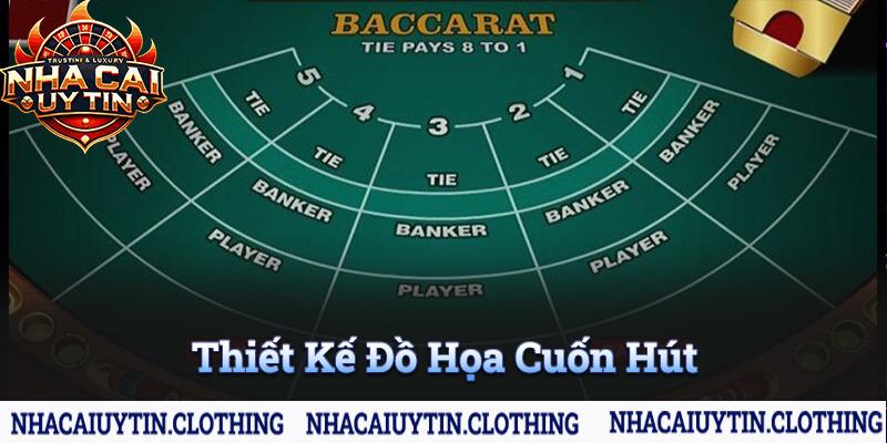 Game bài baccarat có thiết kế cuốn hút