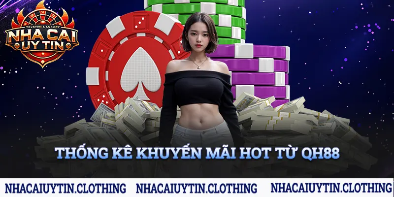 Thống kê các khuyến mãi hot QH88 trong năm 2024